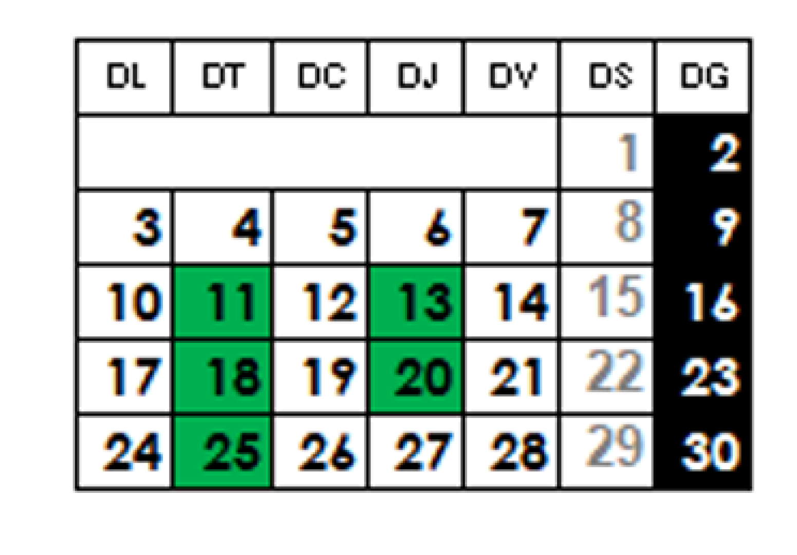 Calendari de la formació (CTRO0018) Estratègies per a la millora de l'ocupabilitat